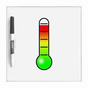 Temperature Thermometer Dry Erase Whiteboard Zazzle