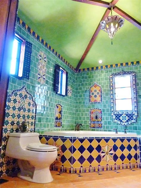 Mexican Tile Bathroom Ideas Home Comforts