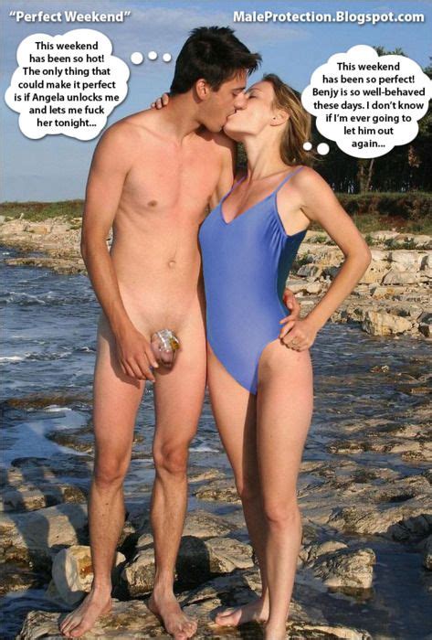 Femdom Cfnm Beach Chastity Cumception