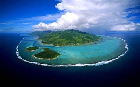 Hd Wallpaper Moorea Island Island In The South Pacific Part Of The