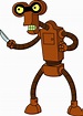 Futurama robot PNG transparent image download, size: 4051x5700px