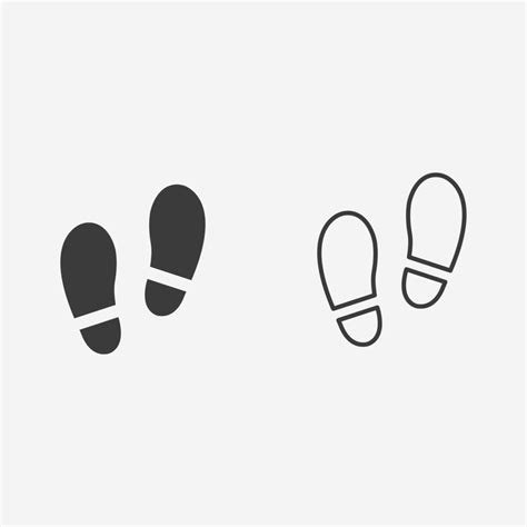 Foot Step Icon Vector Art Icons And Graphics For Free Download