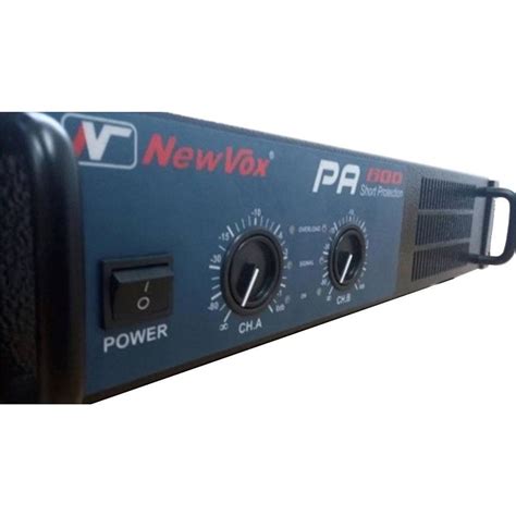 amplificador potência new vox pa 600 600w profissional op17 r 599 90 em mercado livre