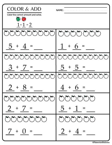 Preschool math worksheets in pdf printable format. Addition Worksheets For Kindergarten Pdf in 2020 | Kindergarten addition worksheets ...