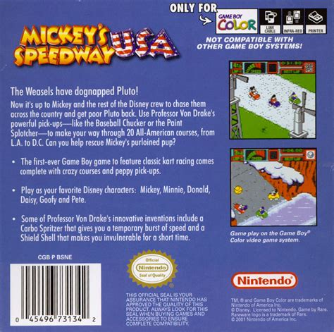 Mickeys Speedway Usa Images Launchbox Games Database