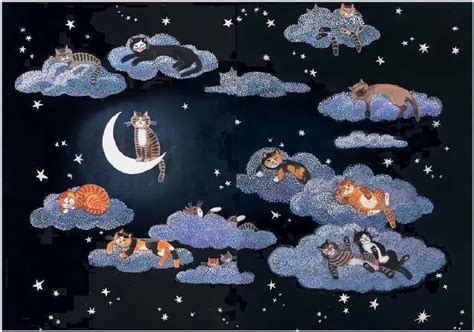 Cats On Clouds Cloud Cute Kitten Images Cloud Drawing