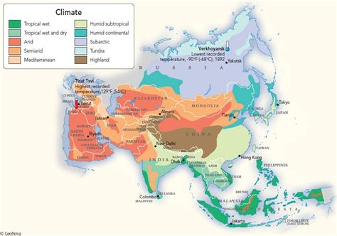 Apat Na Uri Ng Klima Sa Silangang Asya Magiliw Panahon