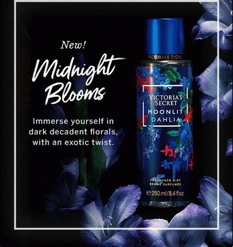 Victorias Secret Midnight Blooms Fragrance Mist Moonlit Dahlia