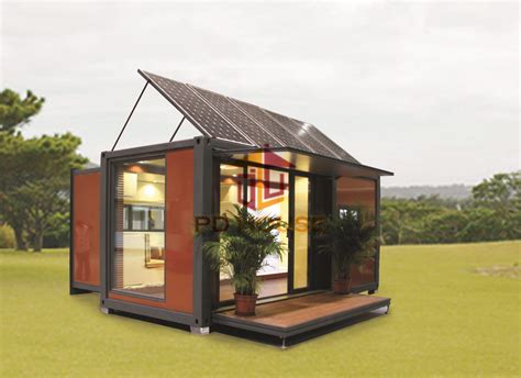 Foldable Modular Steel Structure Prefab Houses And Integrated Container