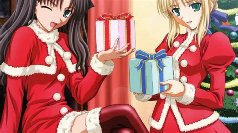 30 1080p Christmas Anime Wallpaper