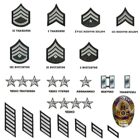 Police Rank Insignia For Sale Only 4 Left At 65