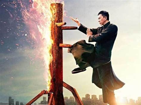 With little means of providing for. Donnie Yen: I will continue to do action movies