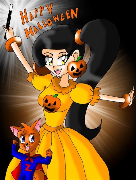 Happy Belated Halloween Colored Version By David3x On Deviantart