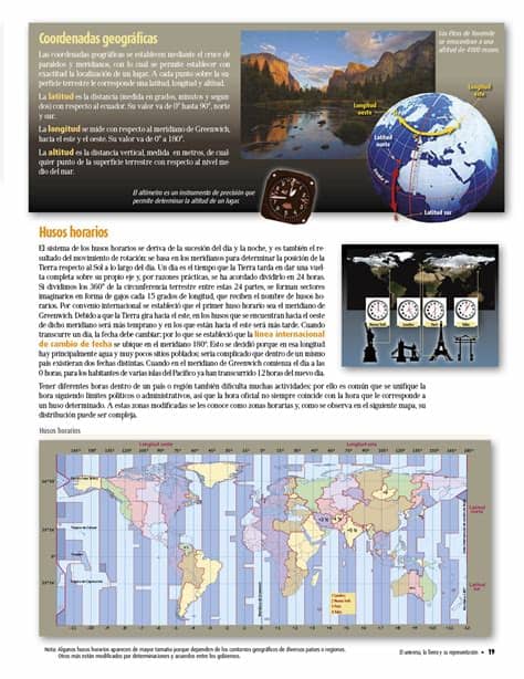 Que te rodea, con el ﬁn de que reconozcas los elementos geográ Atlas Libro Sep 6 Grado | Libro Gratis