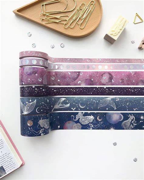I Really Love Night Magical Theme And These Washi Tapes Meet My