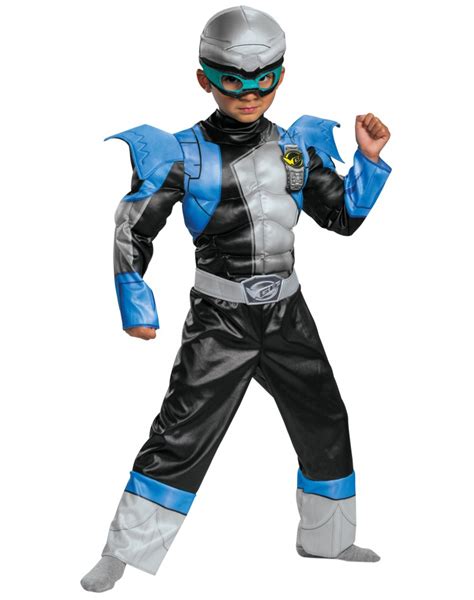 Silver Ranger Beast Morphers Toddler Muscle Costume Power Rangers Costume