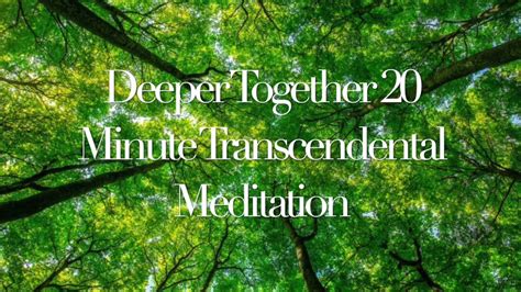 Transcendental Meditation Music 20 Minutes Youtube