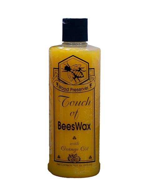 Touch Of Oranges Beeswax Wood Preserver Restorer 16 Oz Etsy