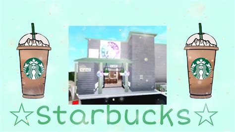Bloxburg Starbucks Tour 🌟 Youtube