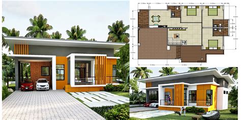 These single storey house plans are also easier to maintain and less expensive to renovate. Modern Single Storey House With Plan - Engineering Discoveries