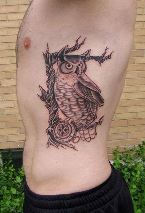 24 Compass Owl Tattoo Ideas Owl Tattoo Tattoos Owl