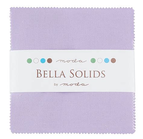 Bella Solids Charm Pack En Lilac 42 Cuadrados De 5 X Etsy España