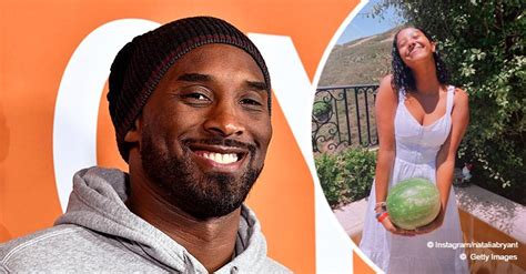 Fans Love Kobe Bryants Daughter Natalias Radiant Look As She Poses In A White Dress