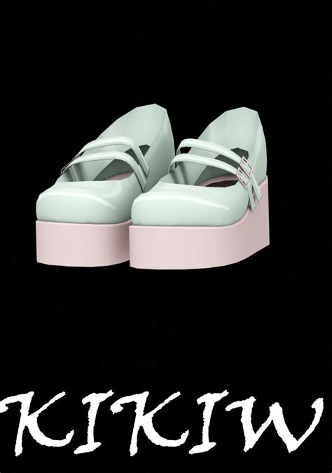 Kikiw 2022 August W Shoes Set Kikiw Sur Patreon Sims 4 Mods Clothes