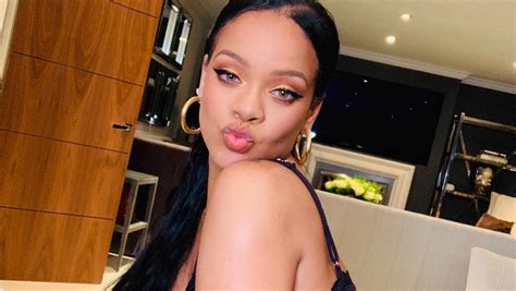 Rihanna Crushes Instagram Lifting Up Her Dress And Showing Off Smoking