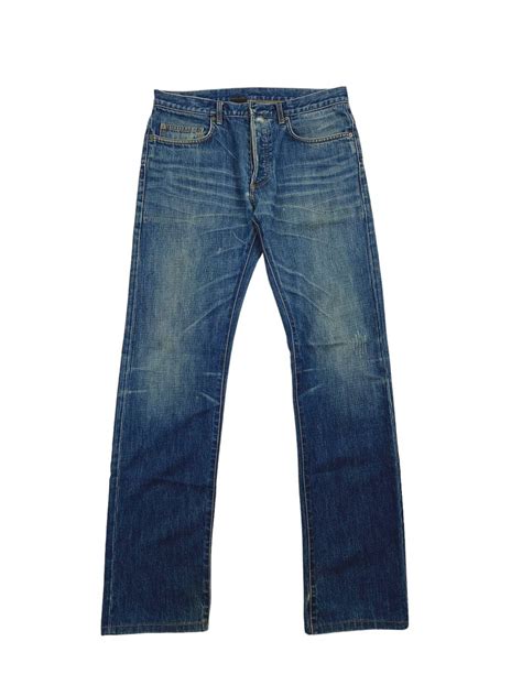 Dior Dior Homme Distressed Denim Jeans Grailed