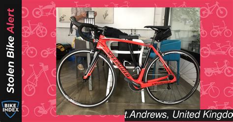 Stolen 2016 Specialized Tarmac Comp