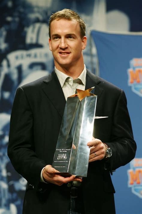 Peyton Manning New Images Peyton Manning Accpeting The Mvp Award