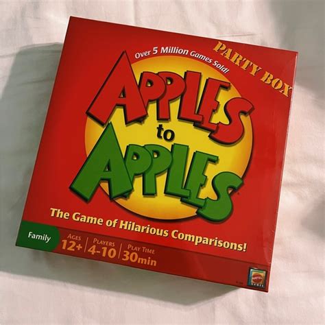Mattel Toys New Apples To Apples Party Box Board Card Game Poshmark