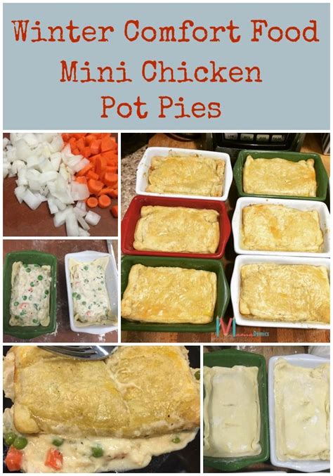 Winter Comfort Food Mini Chicken Pot Pies Recipe Mini Chicken Pot Pies Winter Comfort