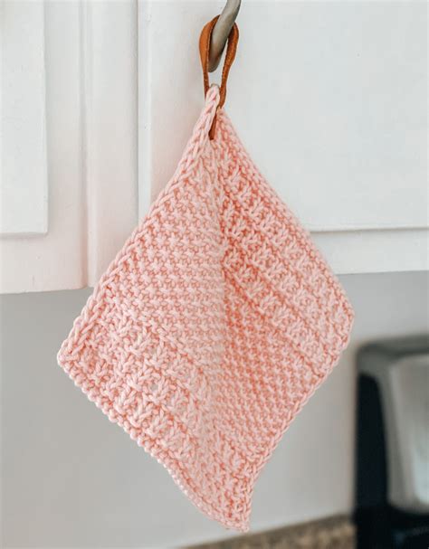 The Willow Dishcloth Free Knitting Pattern Kneedles And Life