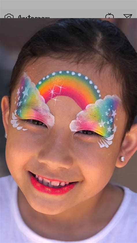 Pin By Lee Anne Snozek On Rainbows Face Painting Face Face Paint