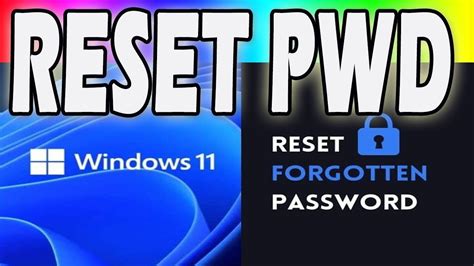How To Clear Windows 11 Login Password Forgot Password Lost Password In