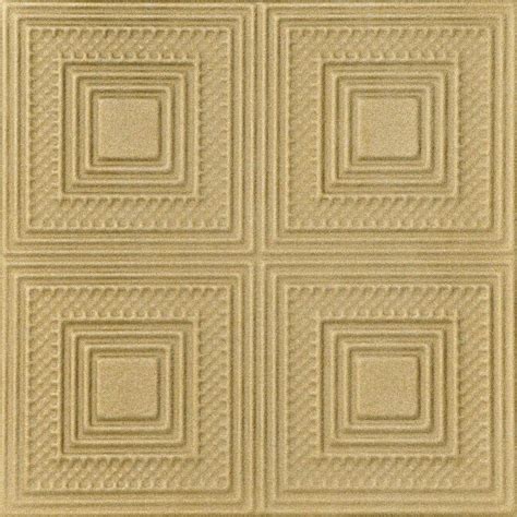 Ceiling tile confidential home depot use only. A La Maison Ceilings Nested Squares 1.6 ft. x 1.6 ft. Foam ...
