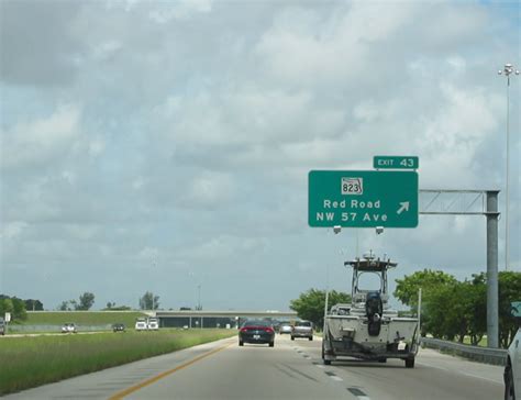 Floridas Turnpike South Homestead Extension Aaroads Florida