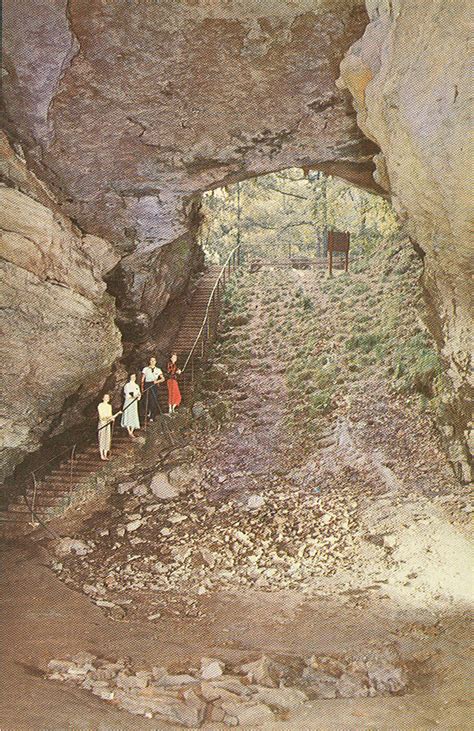 Vintage Travel Postcards Mammoth Cave National Park Kentucky