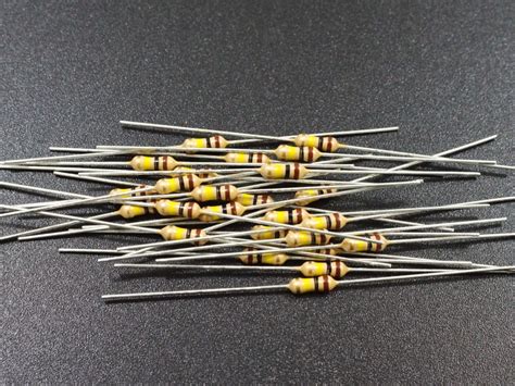resistor 100k ohm 5 1 4w 25 pack protosupplies