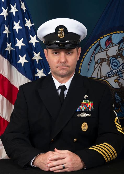 Command Master Chief Theodore J Mckinney Naval Education And