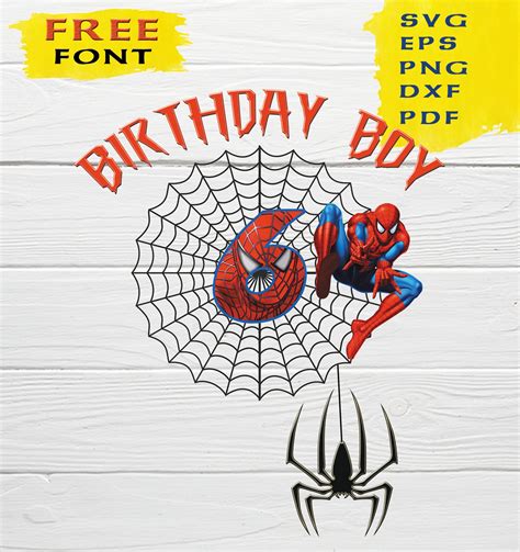 Spiderman Birthday Svg Free - 182+ Best Quality File