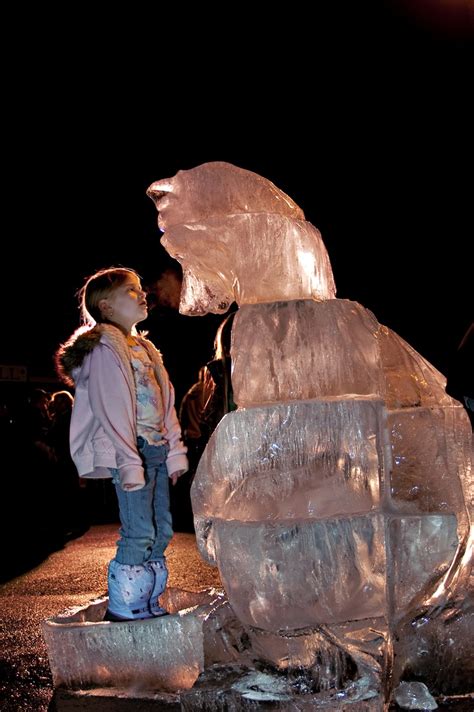 Ice Sculptures Will Again Be Gracing Us With Their Magical Presence