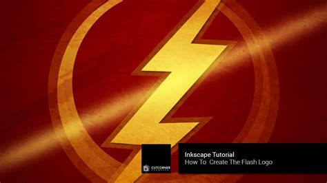 Inkscape Logo Tutorial Create The Flash Logo Dc Comics Youtube