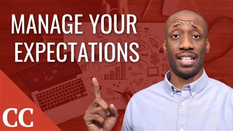 How To Manage Your Own Expectations Youtube