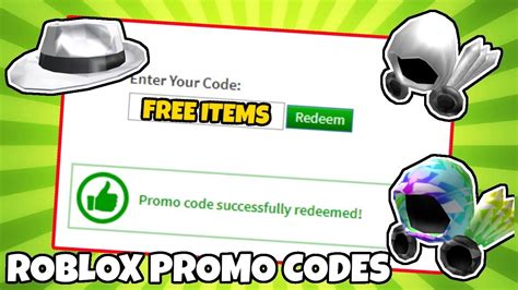 January 2020 All Working Promo Codes In Roblox Youtube