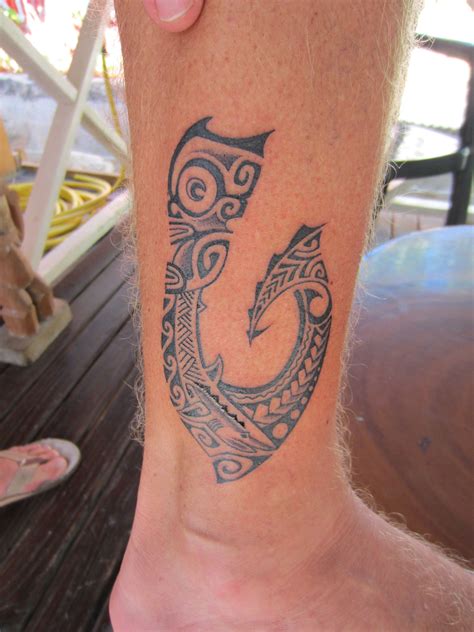 Maori Fish Hook Tattoo Designs Best Tattoo Ideas