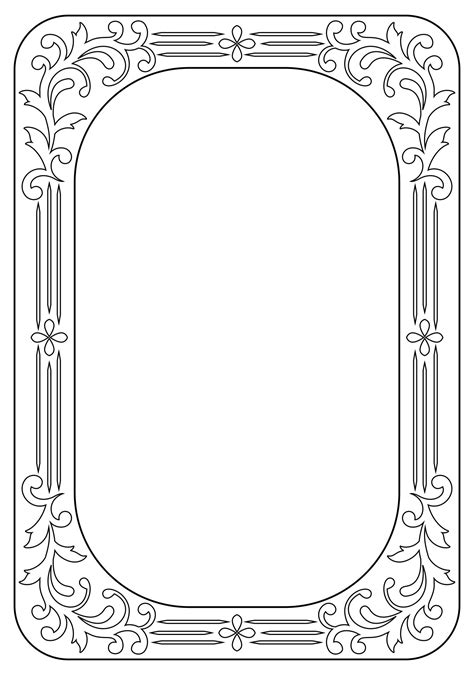 Picture Frame Templates Printable Printable World Holiday