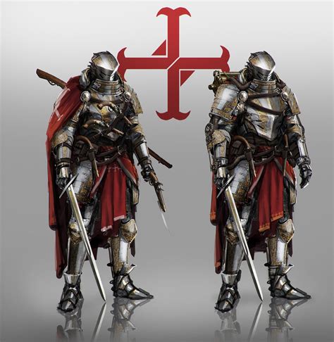 Knights Of The Order Concept Johnson Ting Knight Armor Concept